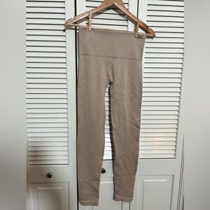 High-Waisted Tan Leggings